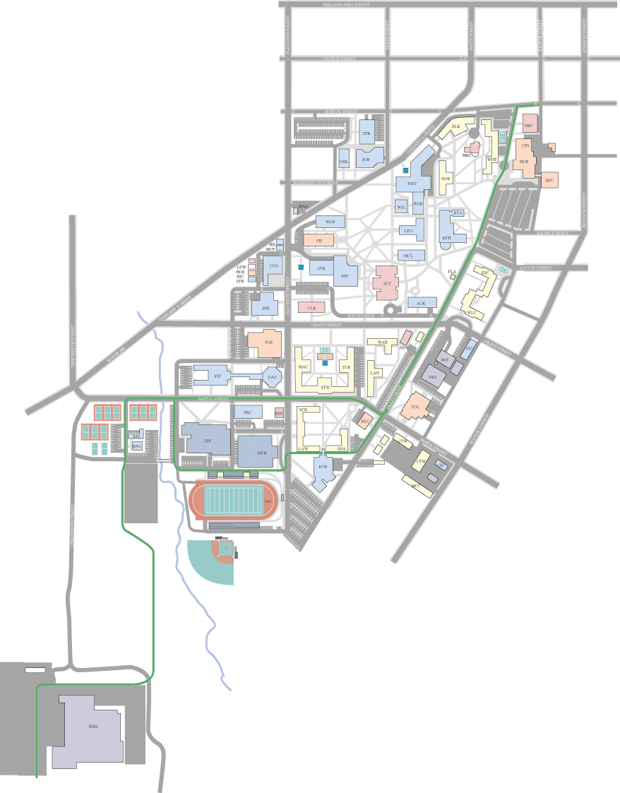 Iup Campus Planning